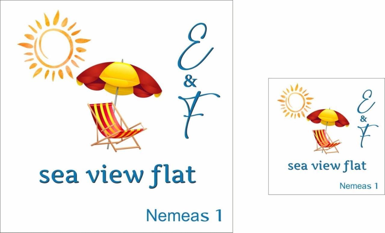 Апартаменты E & F Sea View Flat Неа-Перамос Экстерьер фото