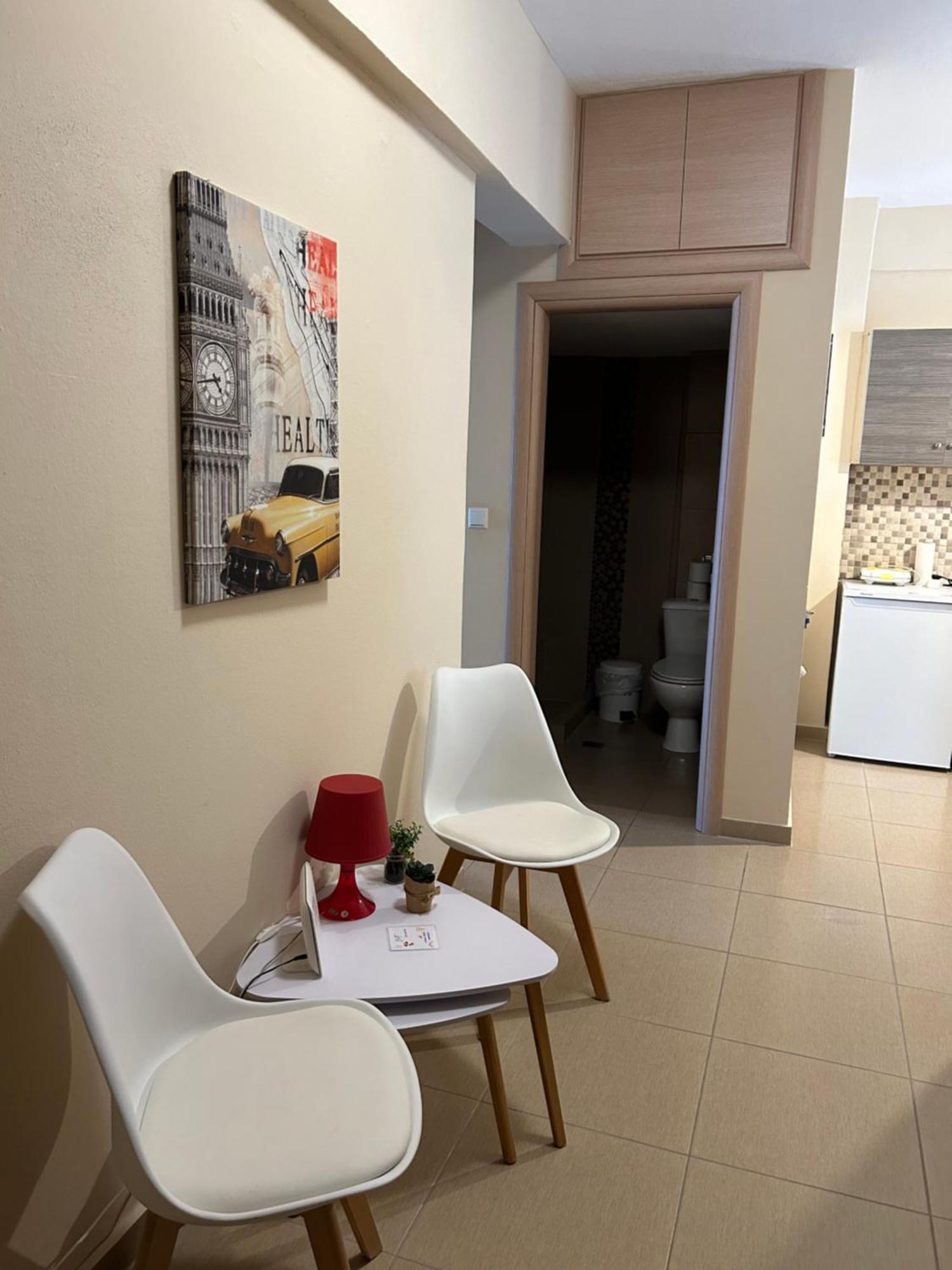 Апартаменты E & F Sea View Flat Неа-Перамос Экстерьер фото